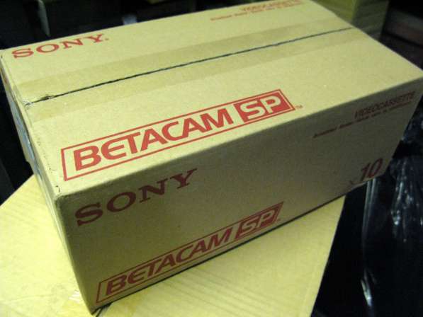 Кассеты камерные Sony Betacam SP новые в Москве