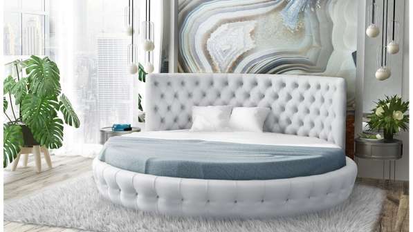 Двуспальная круглая кровать &laquo;Аризона&raquo;