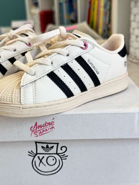 Кроссовки детские adidas superstar в Краснодаре фото 4