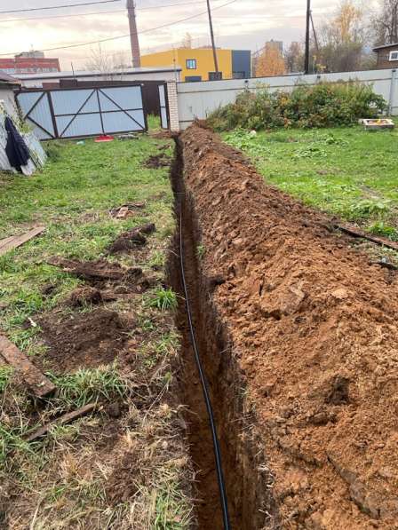 Ручная копка траншеи в Москве