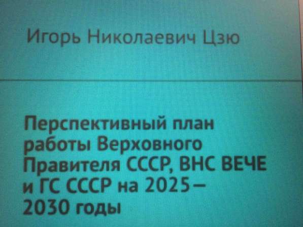 Игорь Цзю "Восьмое Обращение Верховного Правителя СССР" в Белгороде фото 5
