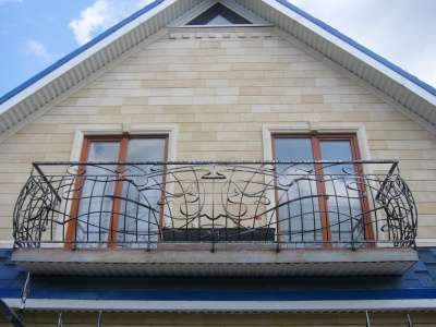 Кованные перила для балконов, лестниц. ковка, балконы в Краснодаре фото 9