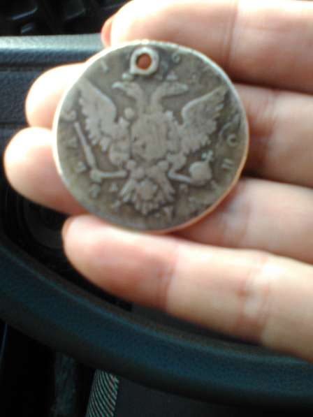 Монета 1762 года Петра 3, серебро в Екатеринбурге