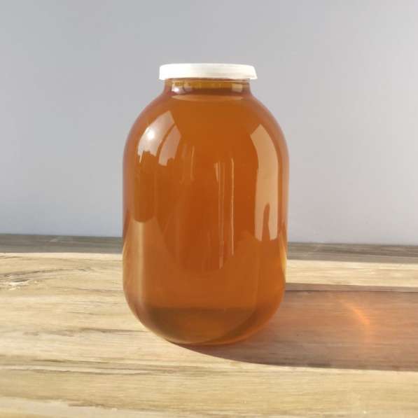 Натуральный цветочный мёд с разнотравья, сотовый мёд в рамке