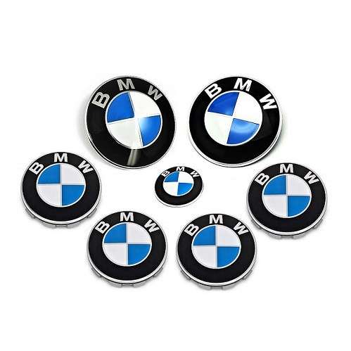 Эмблемы с логотипом BMW, 7 шт