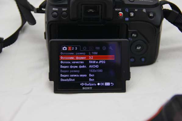 Фотоаппарат SONY A580 в фото 6