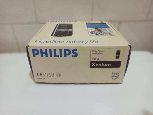 Коробка новая от телефона Philips Xenium 9a9f в Москве