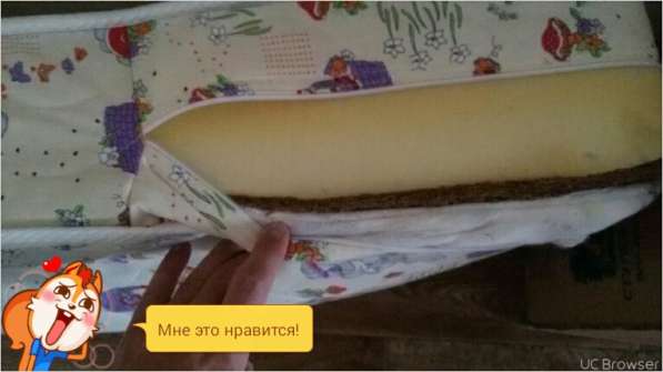 Продам детский матрасик в хорошем состоянии! в Нижнем Новгороде фото 3