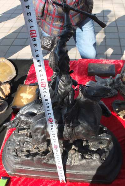 Чугунная статуэтка Джигитовка, Куса, ранние советы в Ставрополе фото 3