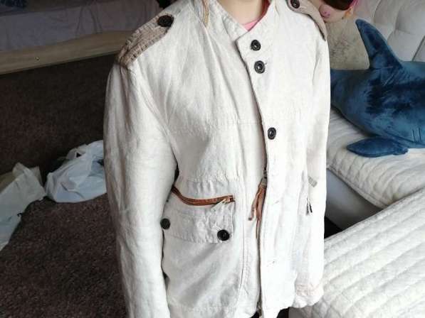 Пиджак льняной