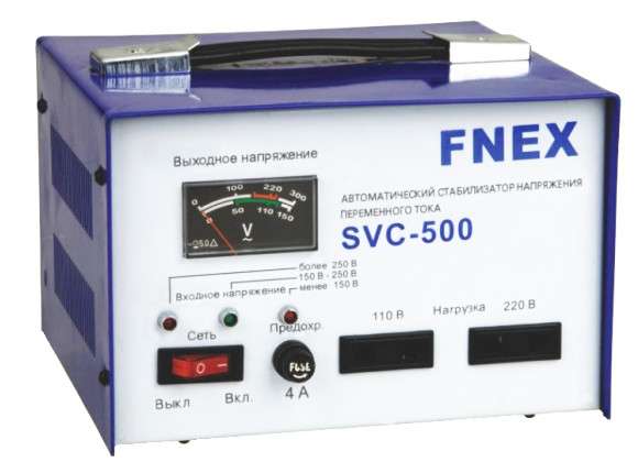 Стабилизаторы напряжения Fnex (Фнекс) серии SVC до 100кВА