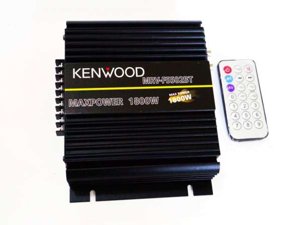 Автомобильный усилитель звука Kenwood MRV-F5502BT 1800W в фото 7