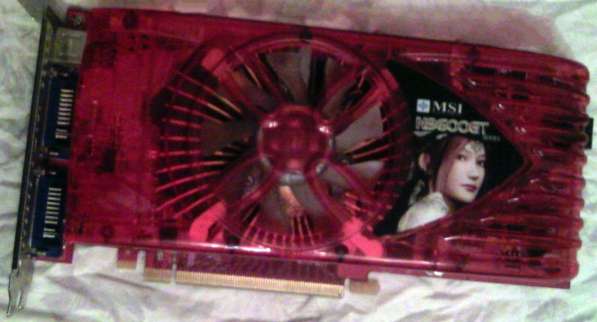 Видеокарта NVIDIO GeForce 9600 ПЕ(512мб)