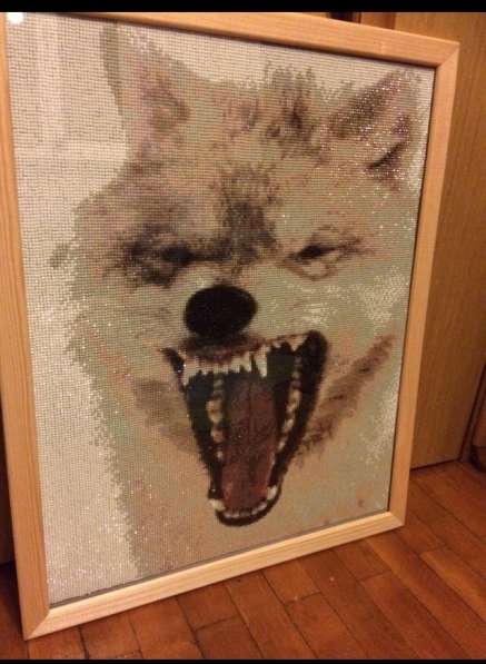 Алмазная вышивка волк в Москве фото 3