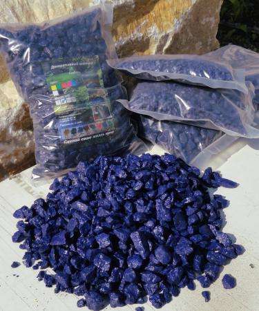 Щебень декоративный цветной 20 кг в Тюмени