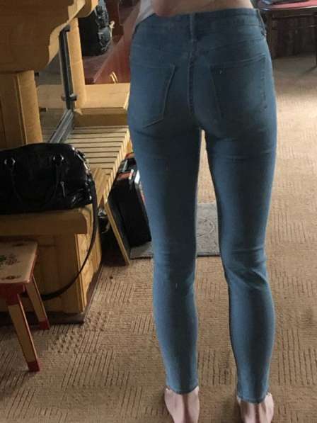 Голубые джинсы на рост 160! в Москве