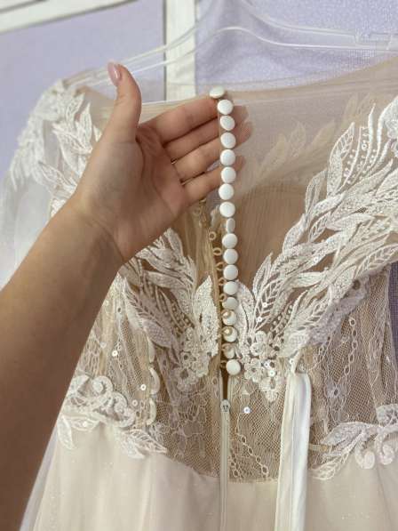 Свадебное кружевное платье в Ногинске фото 6