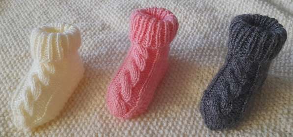 Детские носочки вязанные ручной работы