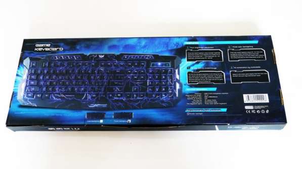Tricolor M200 Игровая клавиатура с подсветкой USB в фото 4