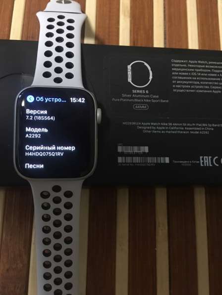 Apple Watch s6 44mm (идеал на гарантии) в Москве фото 4