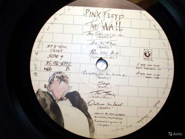 Пластинка виниловая Pink Floyd - The Wall в Санкт-Петербурге