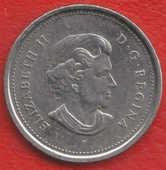 Канада 25 центов 2005 г. в Орле