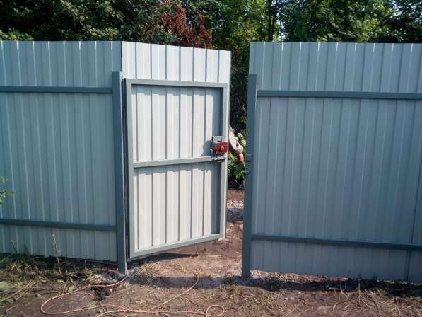 Забор под ключ с нашего или вашего материала в Новосибирске фото 6