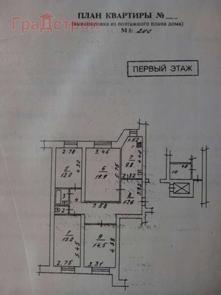 Продам четырехкомнатную квартиру в Вологда.Жилая площадь 99,20 кв.м.Этаж 1.Дом кирпичный. в Вологде