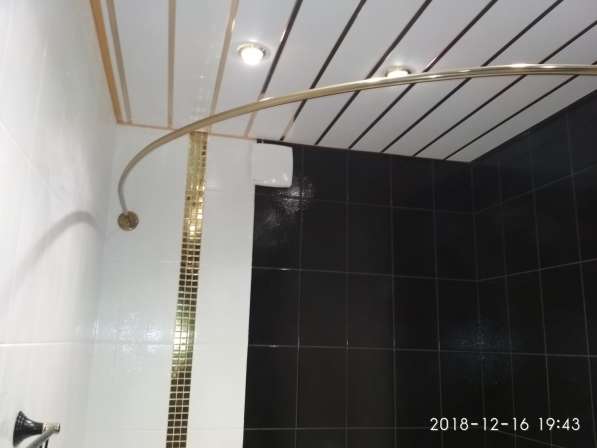 Карнизы, штанги, перекладины для шторки в ванную в Краснодаре фото 7