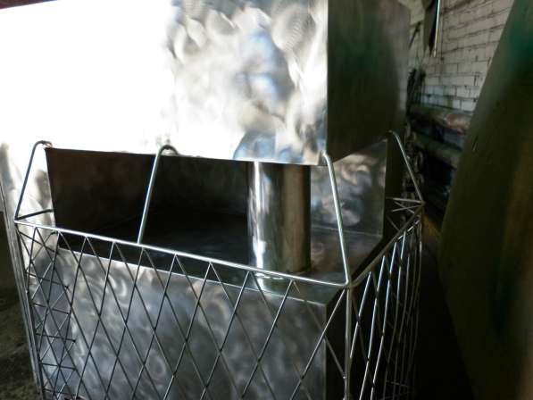 Печь из нержавеющей стали в Бердске фото 3