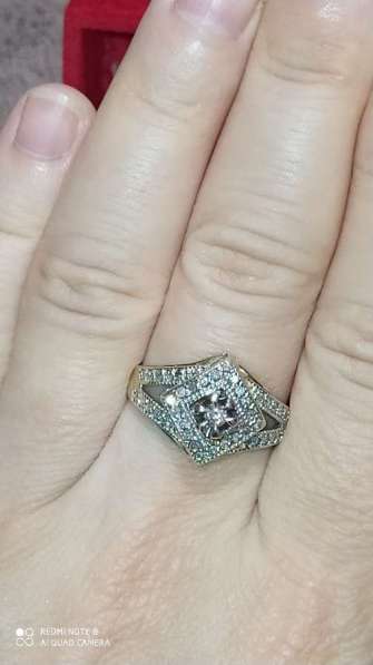 Золотое кольцо с бриллиантами в Махачкале фото 3
