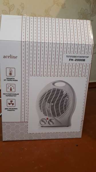 Тепловентилятор aceline белый в Уфе фото 3
