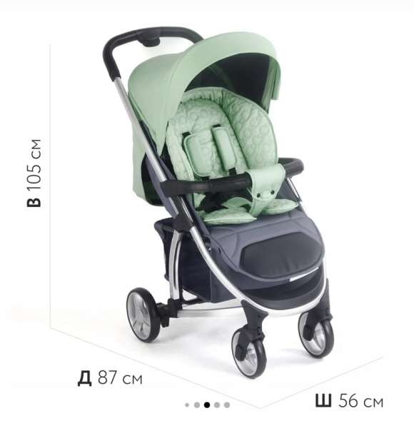 Прогулочная коляска в хорошем состоянии в Москве фото 3