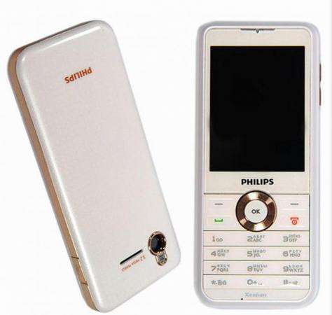 Philips Xenium F511 White (2-сим, оригинал) в Москве