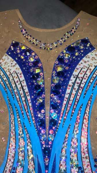 Купальник для художественной гимнастики 135-150р в 