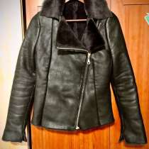 Дубленка женская натуральная кожа, мех, в Москве