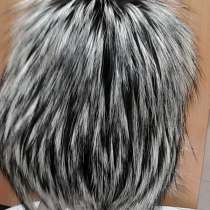 Продам шапку из чернобурки на трикотажной основе,хорошего че, в Москве