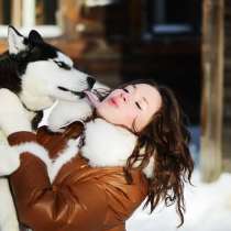 Хаски черно белые. голубоглазые и разноглазые, в Москве