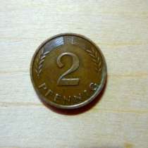 2 пфенинга 1960г, в Санкт-Петербурге