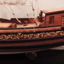 Модель корабля ручной аботы. Голландская яхта 17 века., в Санкт-Петербурге