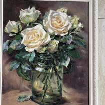 Розы картина маслом, в Ростове-на-Дону