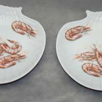 Decors de Paris блюда для креветок фарфоровые 2шт (W269), в Москве