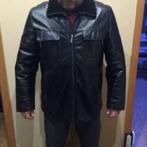 Куртка мужская зимняя, натуральная кожа и мех, в Перми