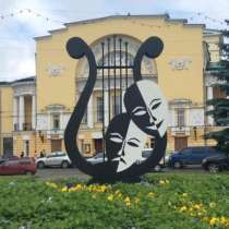 Арт-объект "Лира", в Барнауле