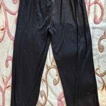 Черные брюки с блестками / Джоггеры / Нарядные, в Туле