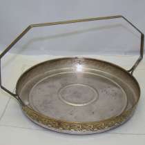 Конфетница сухарница старинная (W738), в Москве