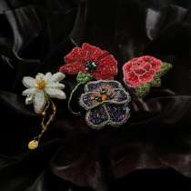 Броши РУЧНОЙ РАБОТЫ на заказ/в ассортименте, в Гатчине