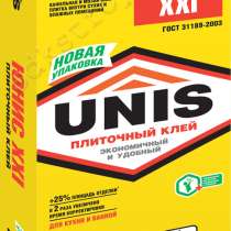 Плиточный клей Юнис XXI век, в Химках