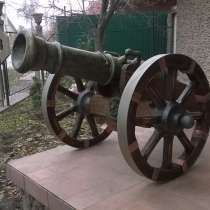 Копия старинной пушки, в Новосибирске