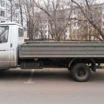 Перевозка открытой бортовой газелью, в Москве